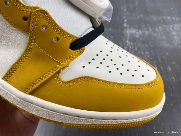 Yellow Jordan Air 1 Ochre High DZ5485-701 OG 0429